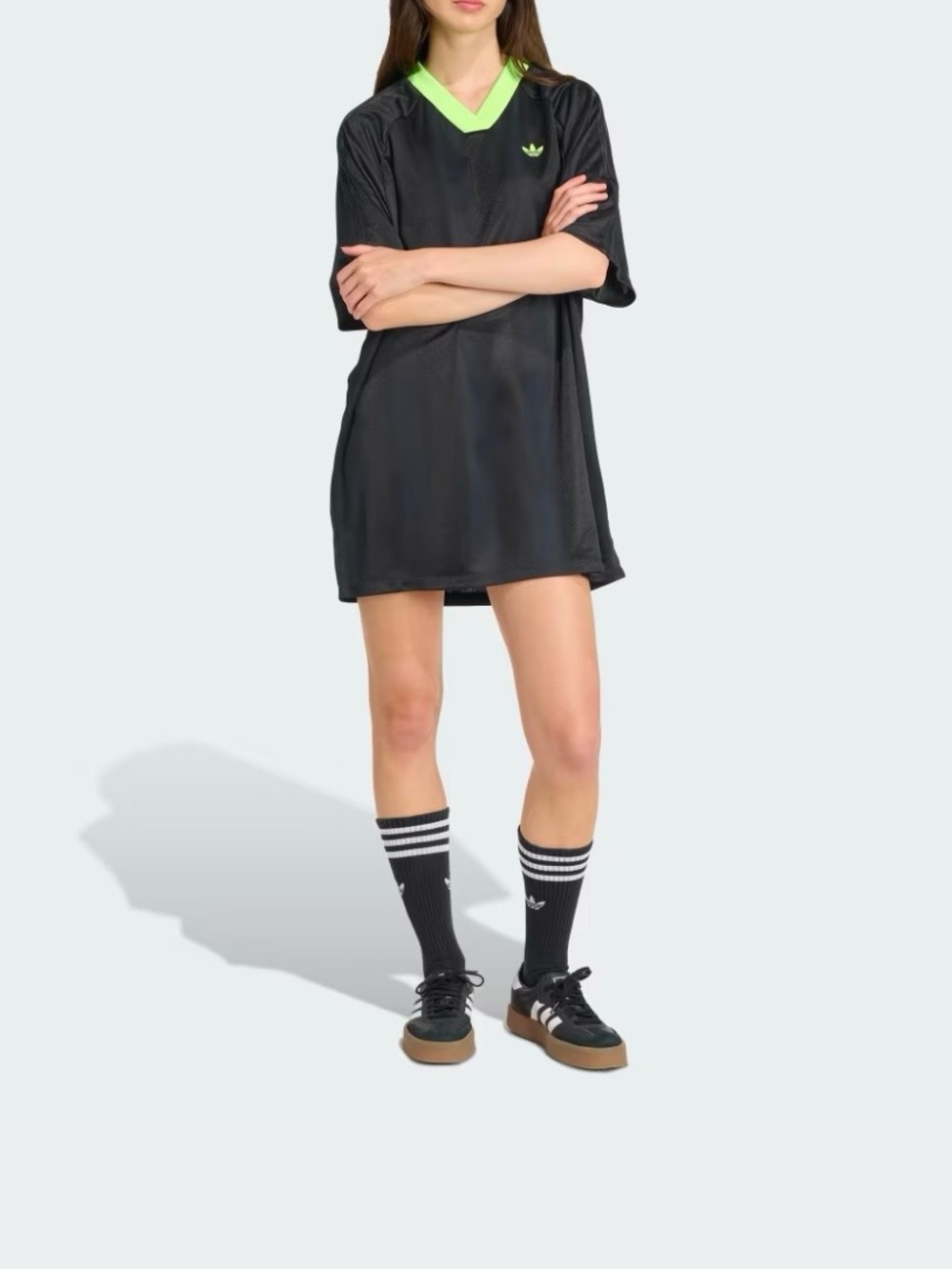 ADICOLOR SOCCER JACQUARD
OVERSIZE DRESS